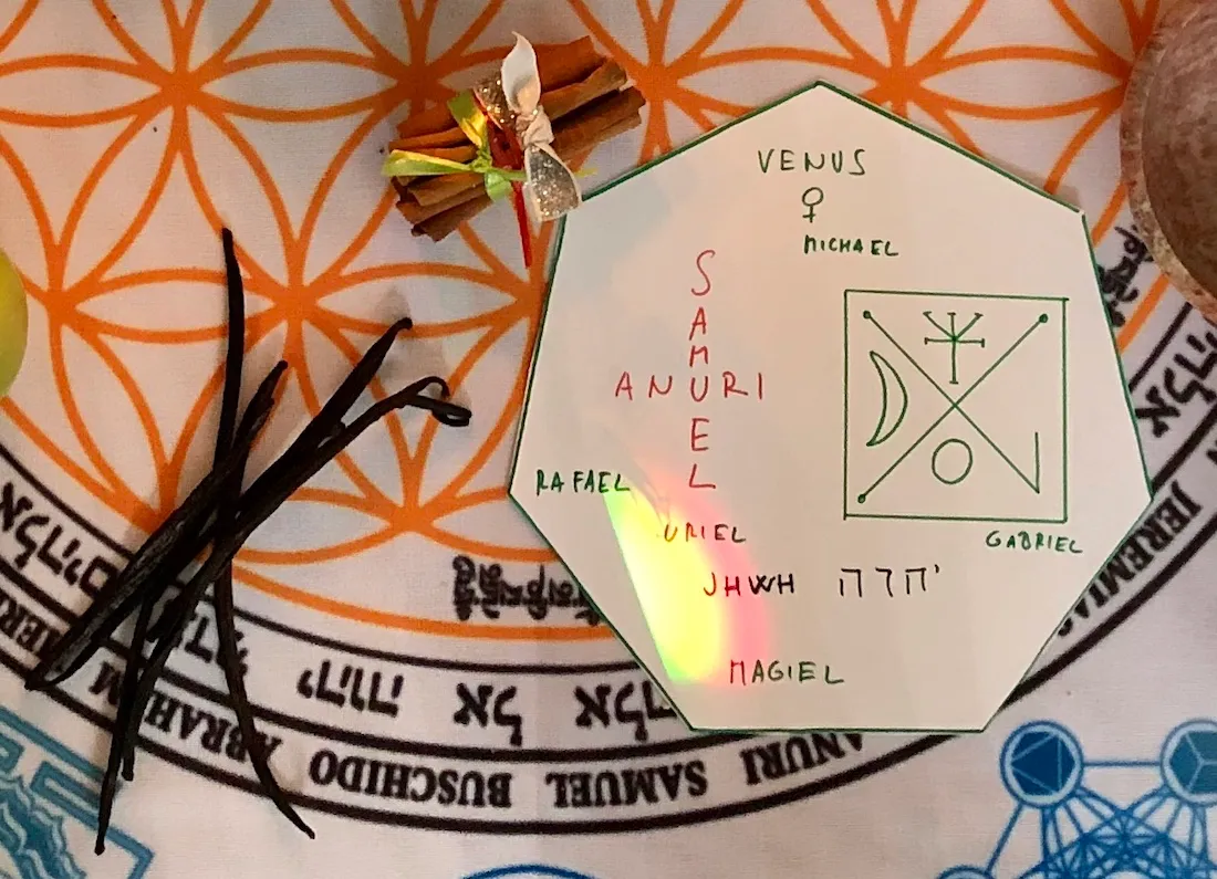 Zeichnung Liebesmagie Ritual