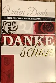 Danke Postkarte