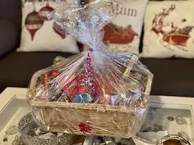 Danke Postkarte Weinachten