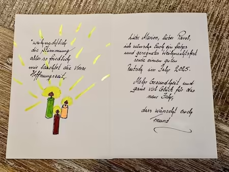 Ein frohes und gesegnetes Weihnachtsfest