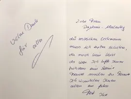 Wünsche für Marion und Pavol