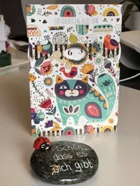 Geschenk weiße Magie