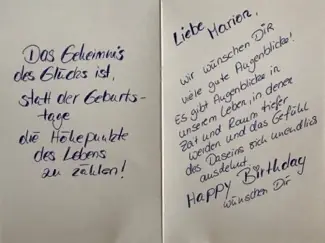 Postkarte weiße Magie
