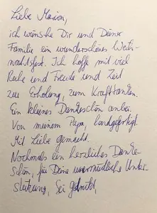 Brief weiße Magie