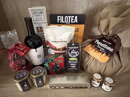 Weihnachtspaket vom Kunden