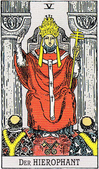 Tarot Die Hierophant