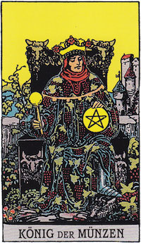 Tarot Koenig der muenzen
