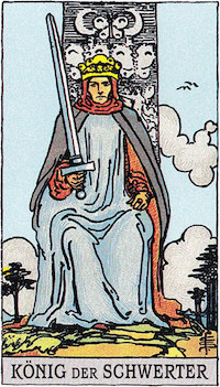 Tarot Koenig der schwerter