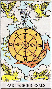Tarot Rad Des Schicksal