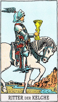 Tarotkarte Ritter der kelche