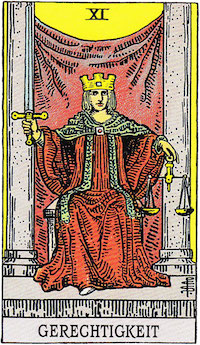 Tarot Gerechtigkeit